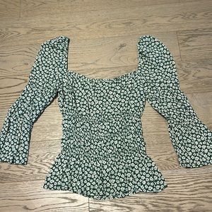 Reformation long sleeve top like new